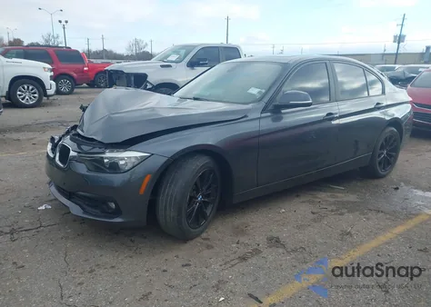 2016 BMW 320I z USA, uszkodzony, nr VIN WBA8A9C56GK615675